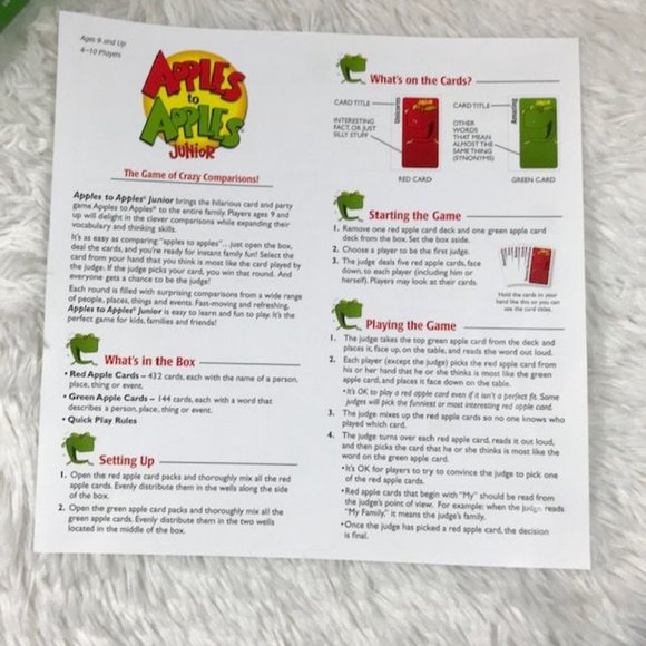 NWOT Apples to Apples Junior Game - Picture 3 of 12